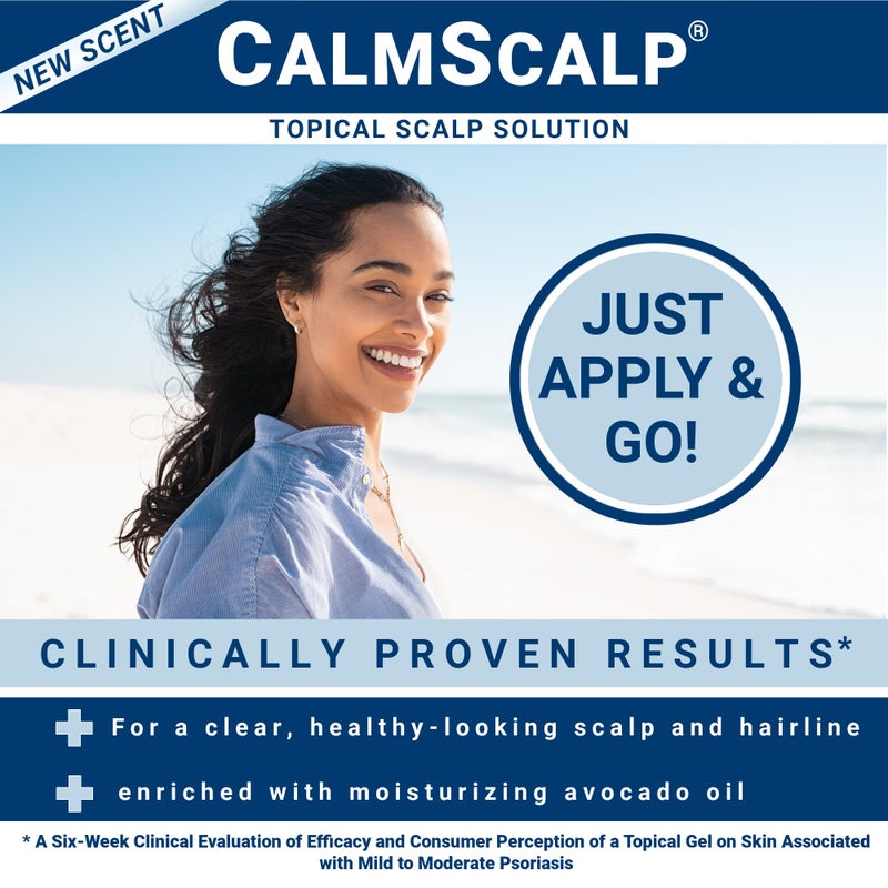 CalmScalp سيروم فروة الرأس CalmScalp | تخفيف حكة فروة الرأس | علاج فروة الرأس | يقشر القشور ورقائق الشعر | مثبت سريرياً | صنع في الولايات المتحدة الأمريكية | 4 أونصات - Image 4
