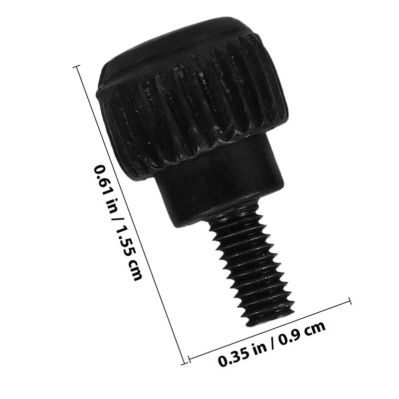Black M3X6 Thumb Screws 24Pcs For PC Case Power Supply Hard Drive Pci Slots Assembly - Image 3
