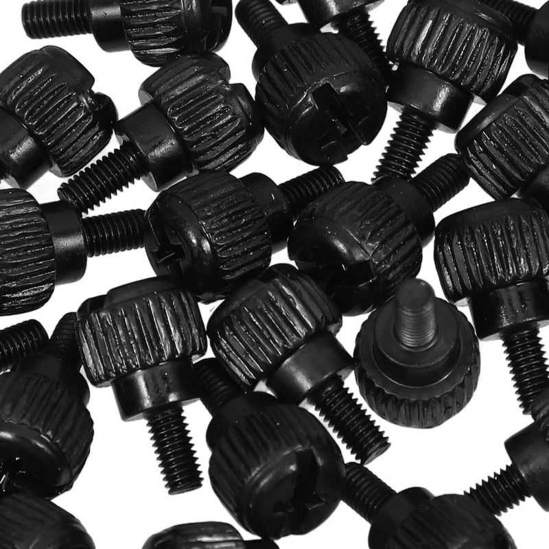 Black M3X6 Thumb Screws 24Pcs For PC Case Power Supply Hard Drive Pci Slots Assembly - Image 4