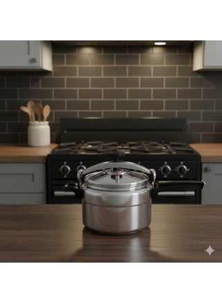 15 LiterLiters Mr.Chef's Pressure Cooker Made Of Aluminum 15 liters Silver