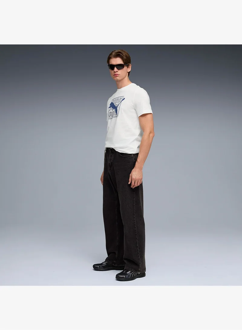 PUMA  Graphic Wording T-Shirt for Men | Best Price UAE