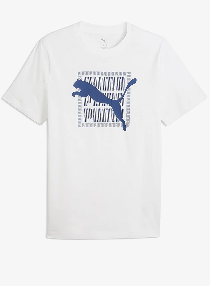 PUMA  Graphic Wording T-Shirt for Men | Best Price UAE
