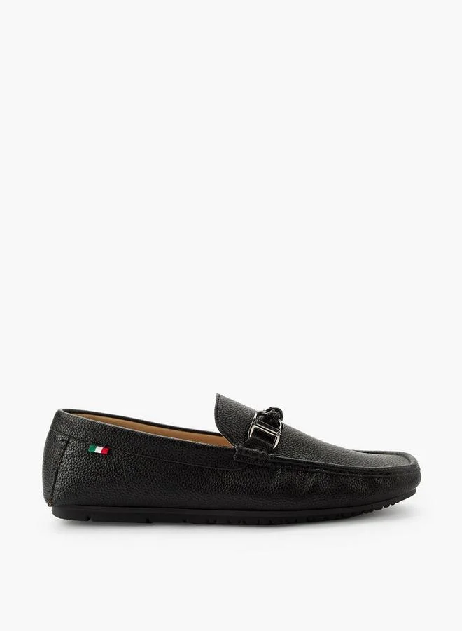 Renzo Ruganni  Men Textured Lightweight Professional Loafers for Men | Best Price UAE