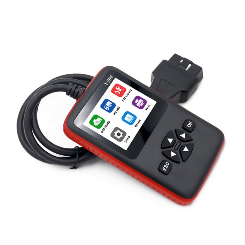أداة تشخيص أعطال السيارات بالديزل والبنزين - جهاز فحص السيارات OBD II المحسن - Image 2