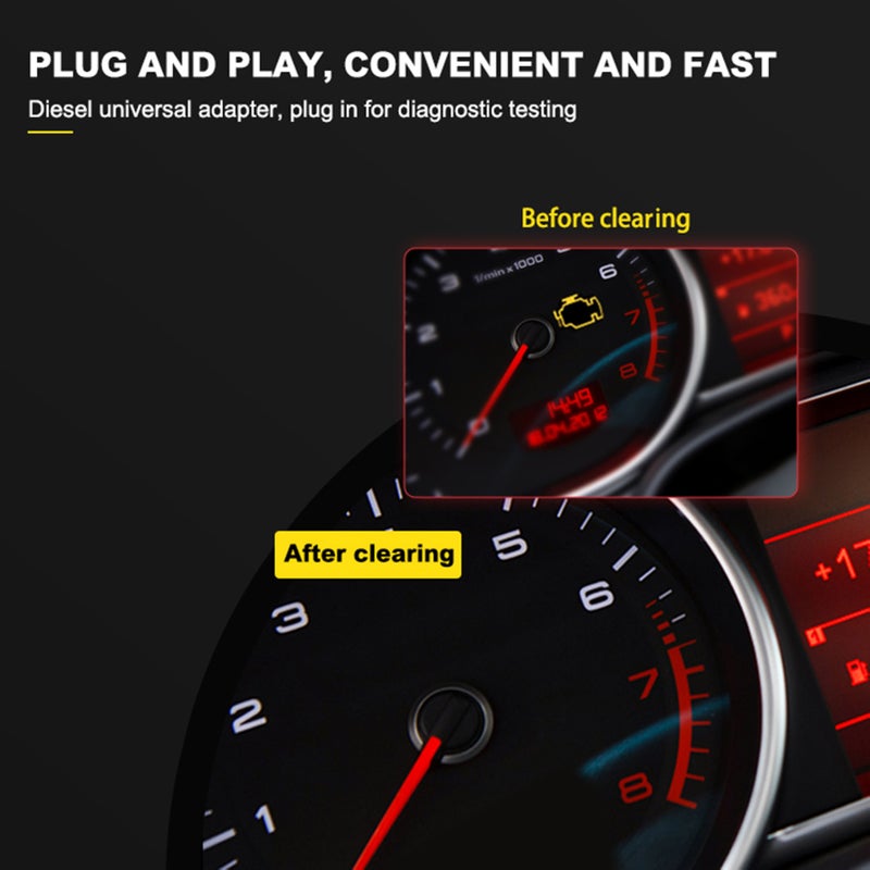 أداة تشخيص أعطال السيارات بالديزل والبنزين - جهاز فحص السيارات OBD II المحسن - Image 5