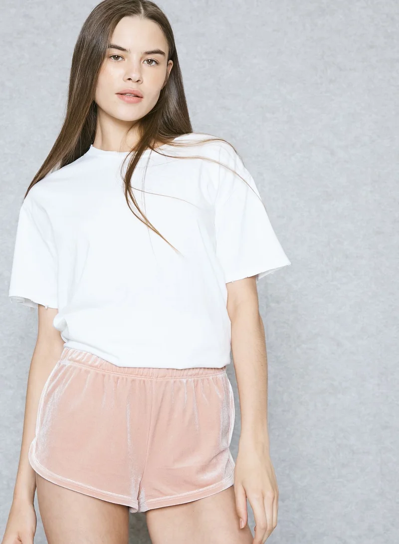 FOREVER 21 Essential High Neck T-Shirt