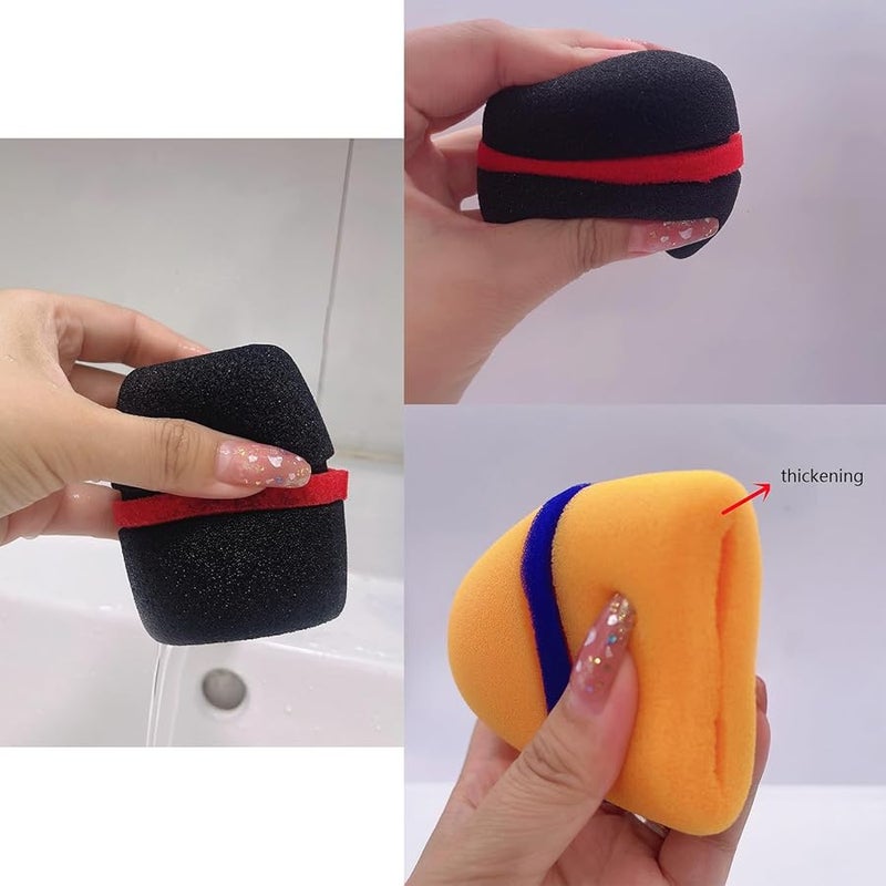 5Pcs Thickened Microphone Windscreen Foam Covers Studio Mic Filter Sponge - Image 5