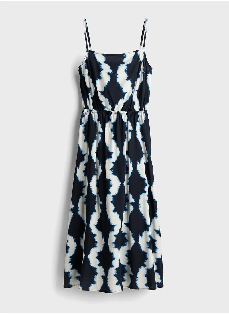 H&M Strappy Printed Dress