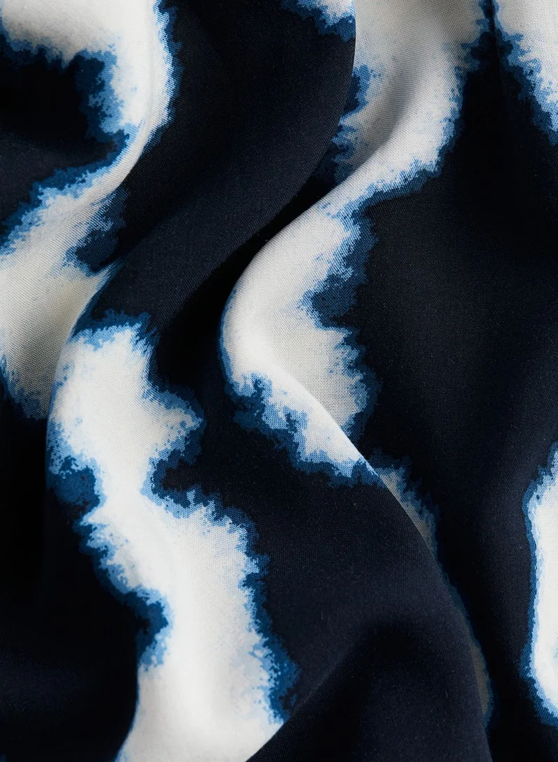 H&M Printed Midi Dress