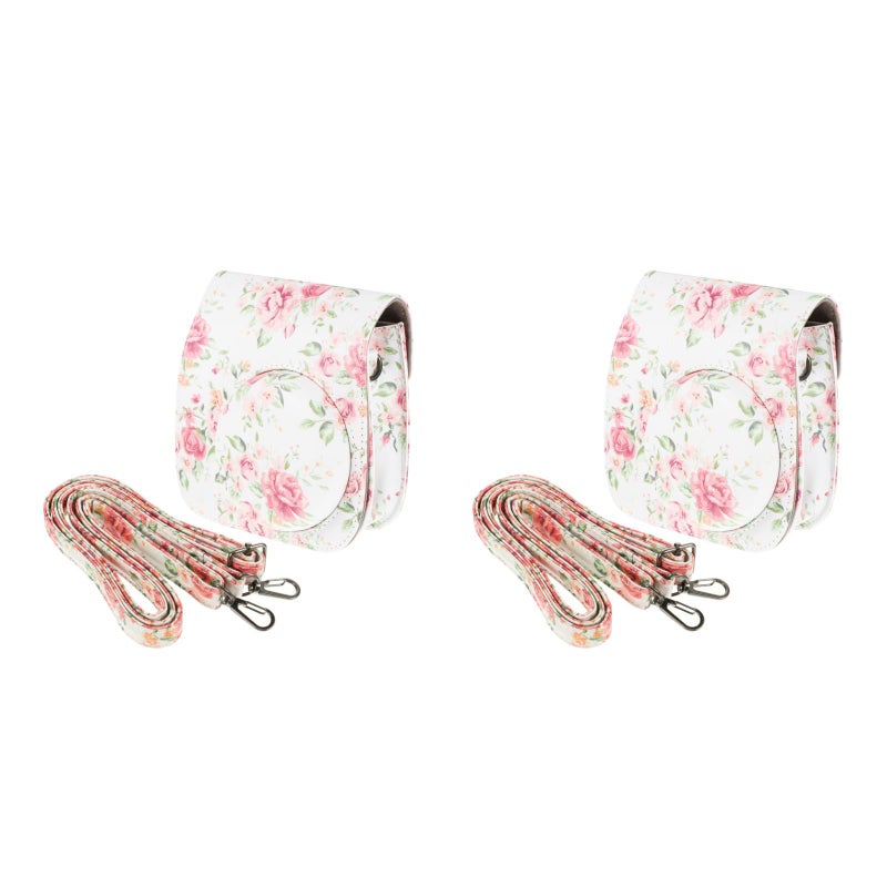 2 pcs Instant Camera Case Camera Bag Sleeve Compatible with Mini 8 9 - Image 1