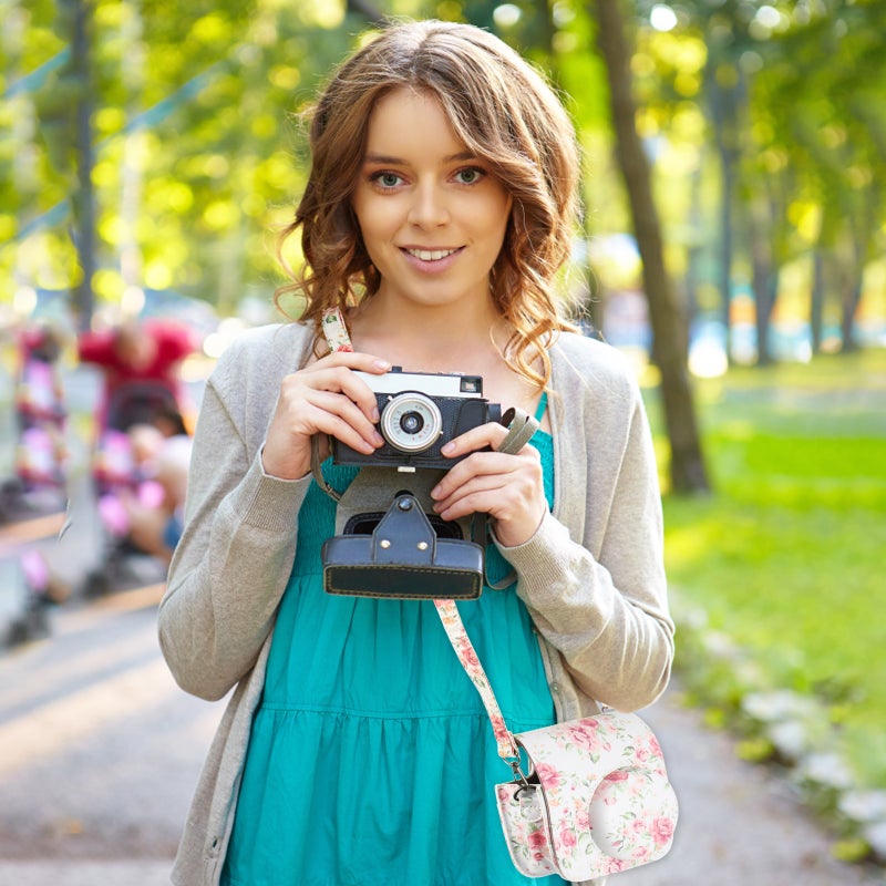 2 pcs Instant Camera Case Camera Bag Sleeve Compatible with Mini 8 9 - Image 2