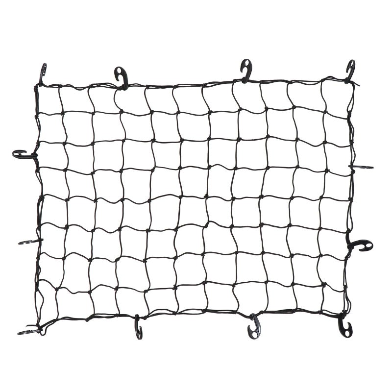 Large Car Roof Cargo Net 120x90cm with Bungee Cords and Hooks for Secure Travel Storage - Image 2