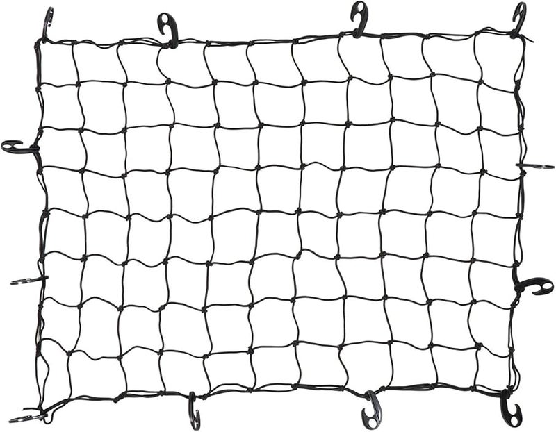Large Car Roof Cargo Net 120x90cm with Bungee Cords and Hooks for Secure Travel Storage - Image 1