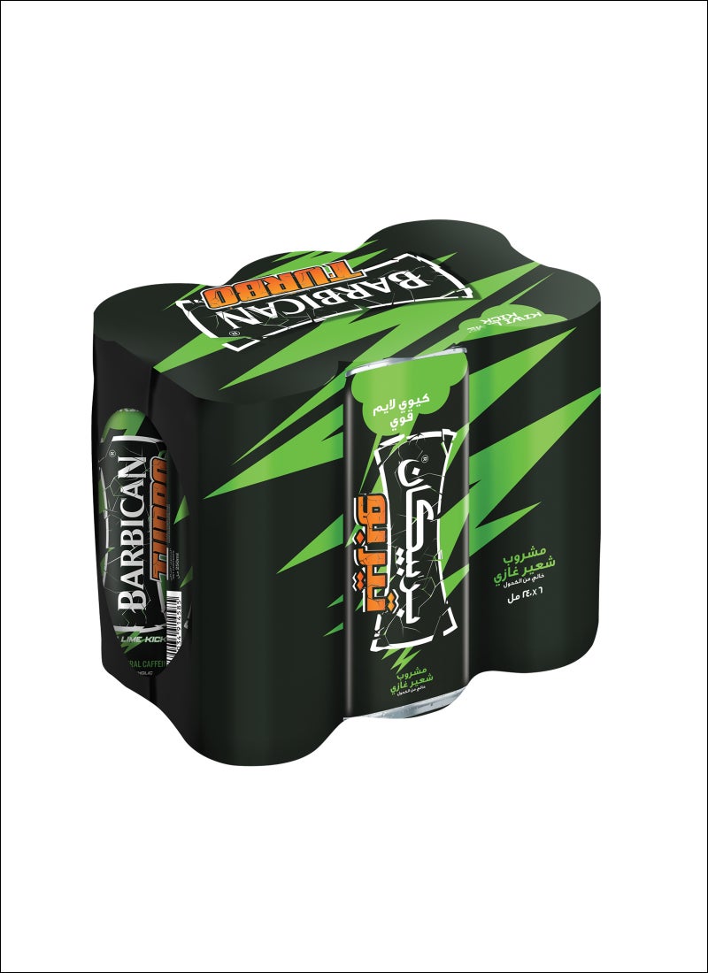 Barbican Turbo Kiwi Lime Flavoured Malt In Can 6 x 240ml - Image 2
