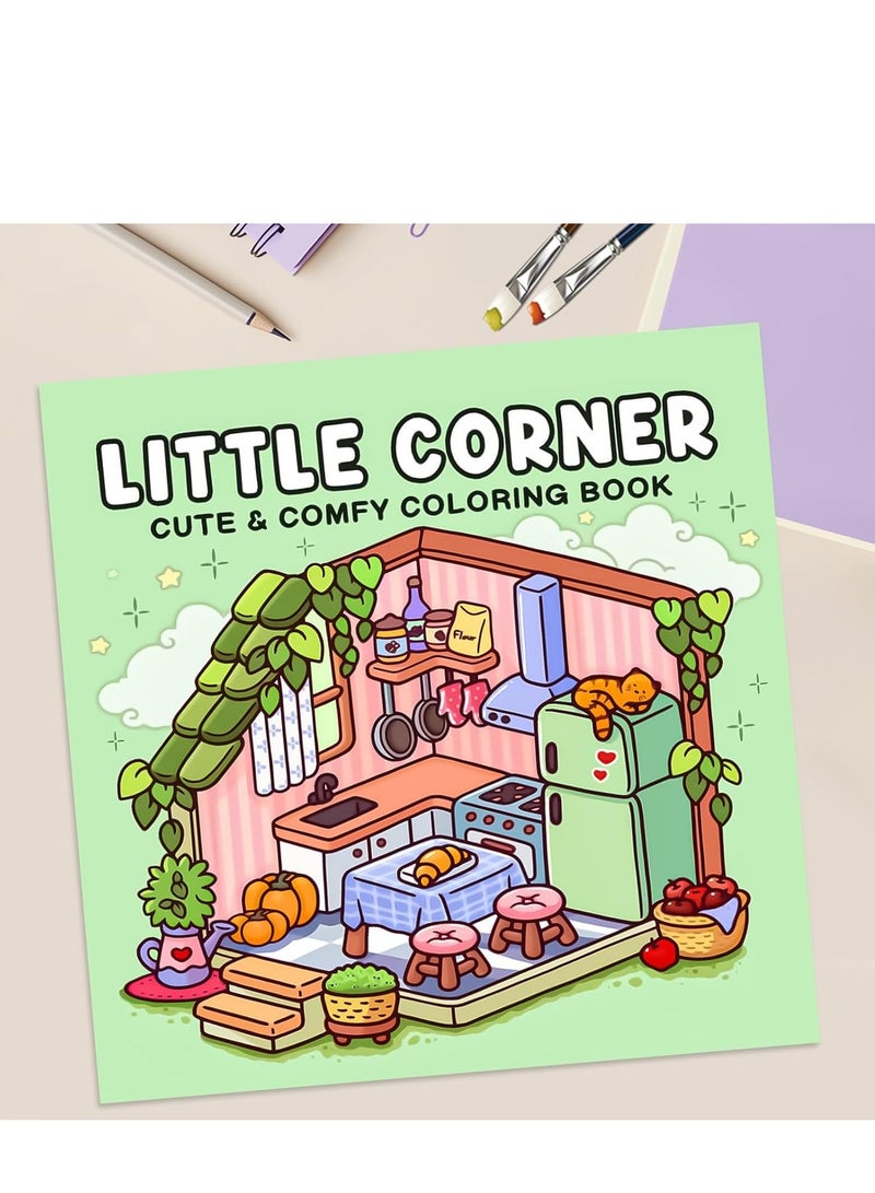 Coloring Book for Kids – Cute  Relaxing Colouring Book, Simple  Kawaii Designs, Color Drawing for Children's Leisure and Entertainment - Image 2