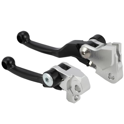 USTPO Dirt Bike Clutch Brake Lever Foldable CNC Pivot Motorcycle Folding Set for YZ125 YZ250 1523 YZ250F 0923 YZ125X 1723 YZ250X 1623 YZ450F 0923 YZ250FX 2023 YZ450FX 1923 Black - Image 3