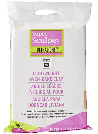 Ultralight White, Lightweight, Non Toxic. Soft, Sculpting Modeling Polymer clay 227 G - pzsku/Z0DB65DA7BC88B0A1F983Z/45/_/1677260728/09137c2c-80ef-4e22-ab40-3d6837fe8312