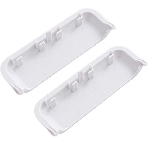 Beaquicy W10861225 W10714516 Dryer Door Handle - Pack of 2 Unbreakable - Fit for Whirlpool Kenmore Maytag Amana Crosley Dryer Replace AP5999398 PS11731583 W10861225VP - Image 1