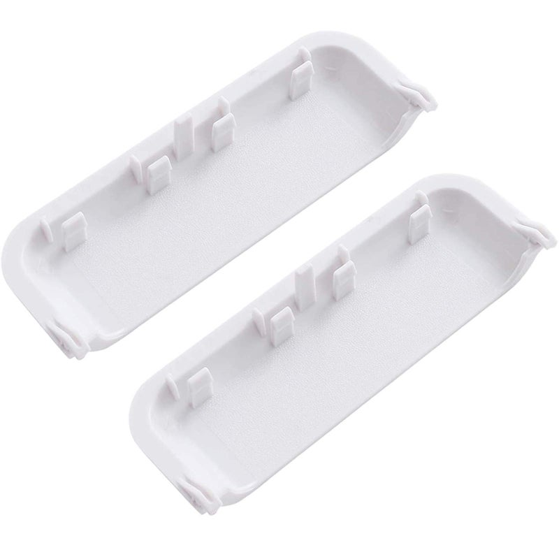 Beaquicy W10861225 W10714516 Dryer Door Handle - Pack of 2 Unbreakable - Fit for Whirlpool Kenmore Maytag Amana Crosley Dryer Replace AP5999398 PS11731583 W10861225VP - Image 3