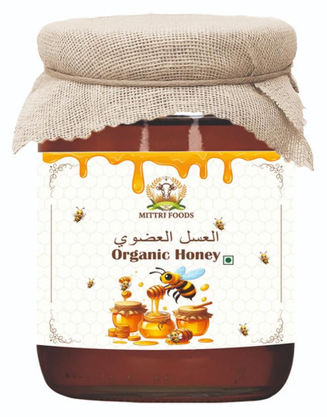 MITTRI FOODS Himalayan Forests Raw Honey 100 gm | Organic | Pure and Natural | 100% Ayurvedic | Raw and Unprocessed | Good for Heart Health - Image 1