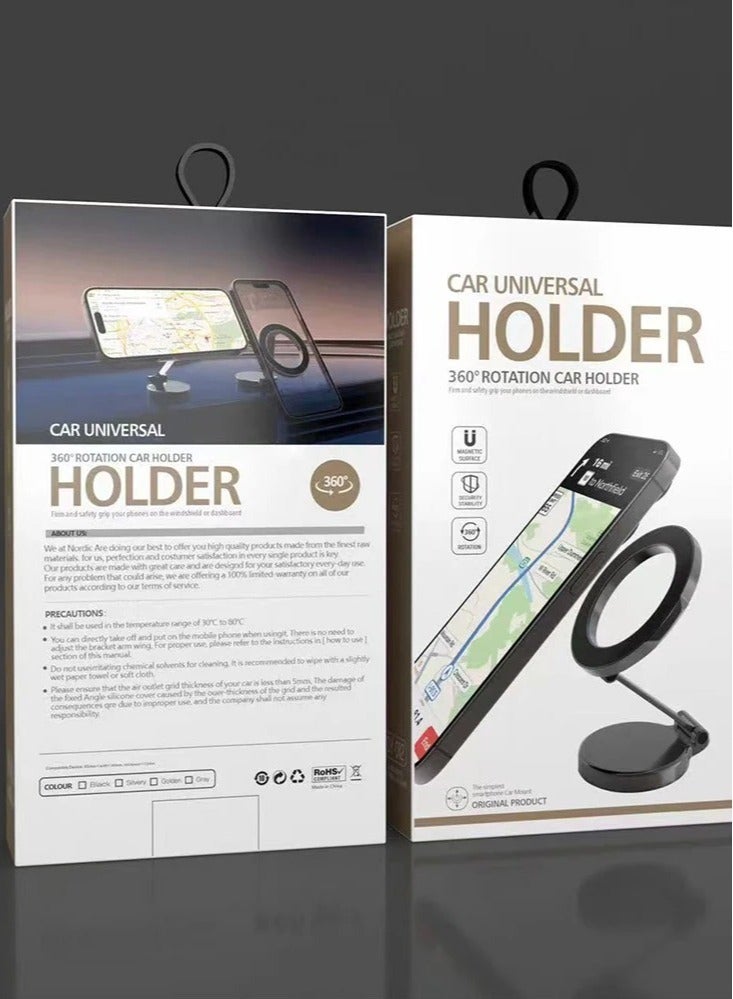 JAJEEK "1080 MagSafe Car Phone Holder – Magnetic Mobile Support for iPhone 14/13 Pro Max & Plus" - Image 2