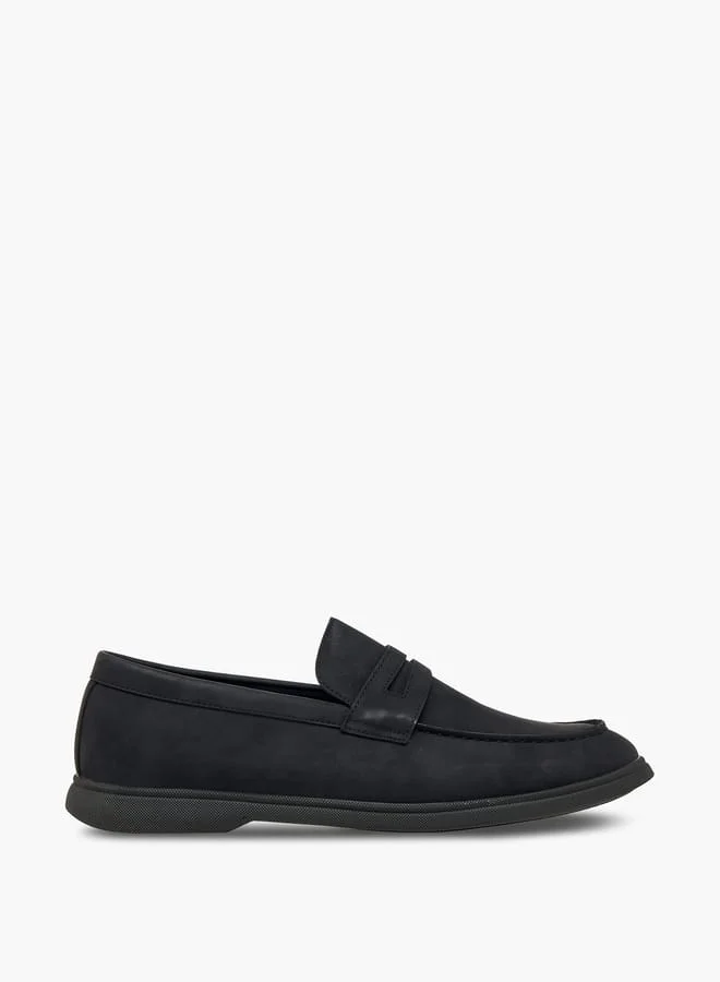 LBL by Shoexpress Men's Cutout Detail Slip-On Loafers