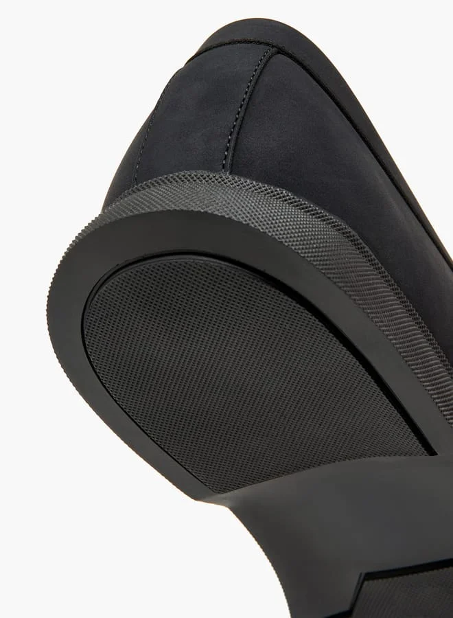 LBL by Shoexpress Men's Cutout Detail Slip-On Loafers