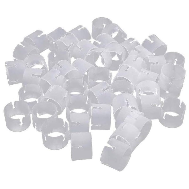 Excefore Balloon Rings Buckle 150Pieces Balloon Arch Convenient Clips Balloon Connectors for Balloon Arch Balloon Column Stand Balloon Flowers Wedding Party Birthday Decoration - Image 2