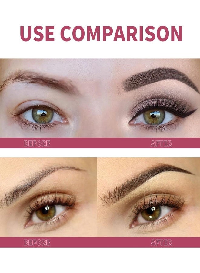 8 Styles Eyebrow Shaping Kit - Reusable Stencil With Handle And Strap, Template For Beginners Washable - Image 3