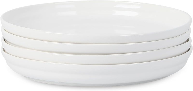 Stone Lain Virtuo 4Piece Dinner Plate Set Porcelain White - Image 1