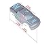 SummitLink Custom Body Compatible for 110 Scale RC Car or Truck Truck not Included Muddy Blue Over Black - Image 4