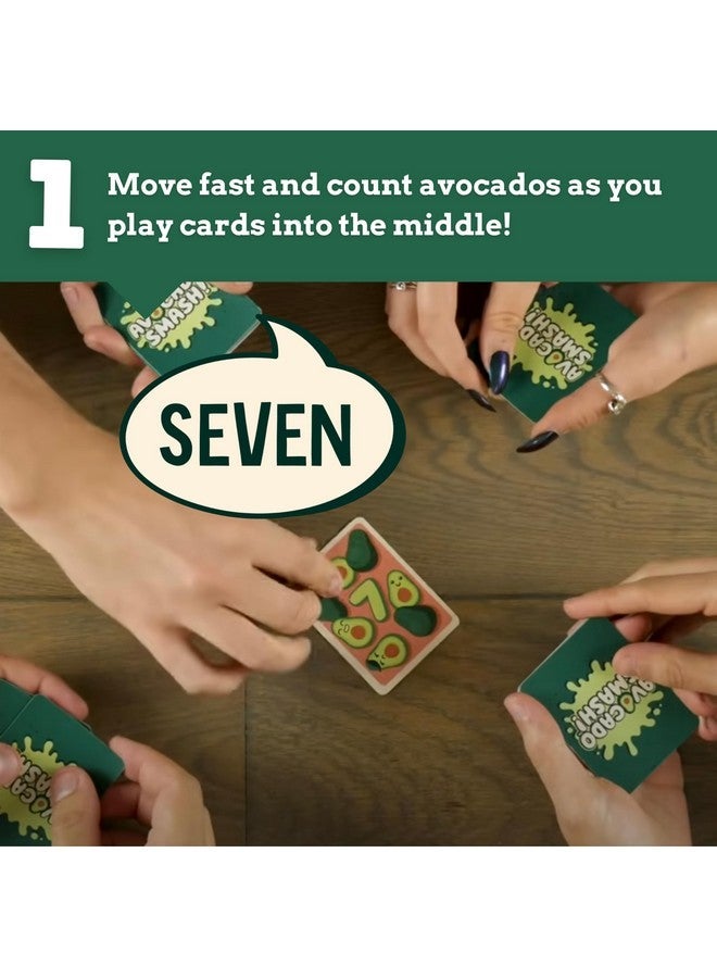 Ridley's Avocado Smash! 71 Piece Family Action Card Game with Storage Case,1 ea - Image 3