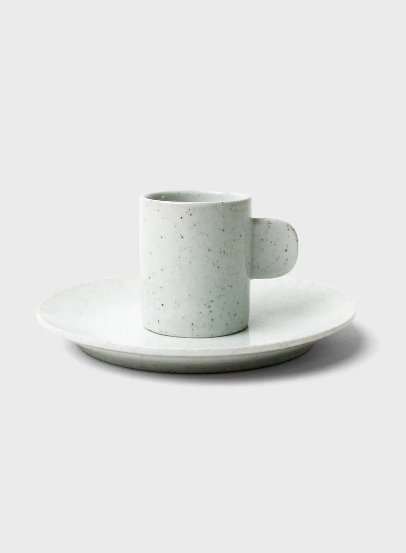Prickly Pear Set Of Two Kalina Espresso Cup And Saucer