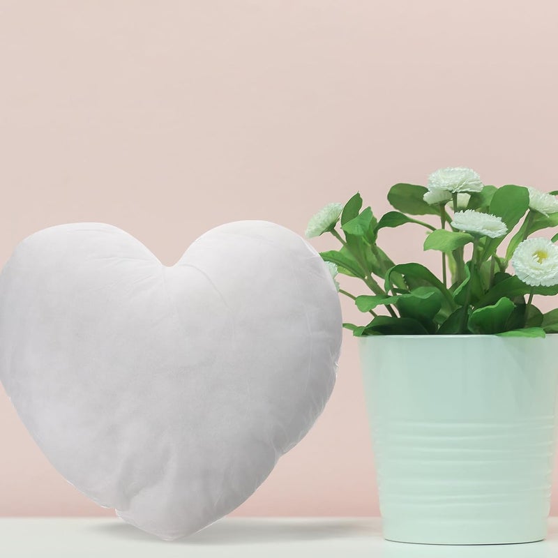 Heart Shape Pillow Insert 45x48cm 250g Throw Cushion Filler for Car Headrest, Bed and Outdoor Decorative Pillow Inserts - Image 5