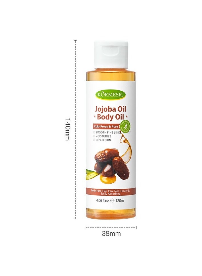 Kormesic Jojoba Oil Body Massage Oil 120ml - Image 1