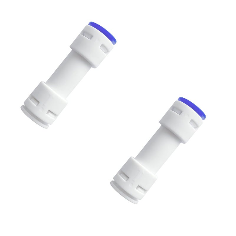 ESHIONG 38 Push to Connect One Way Check Valve for Reverse Osmosis Water FilterNSF Certified Plastic Quick Connect RO Fittings 2 pcs