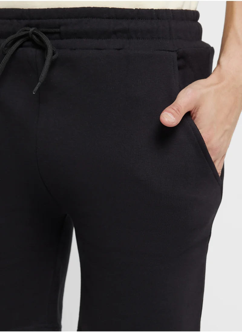 سفنتي فايف Pocket Detailed Knited Shorts