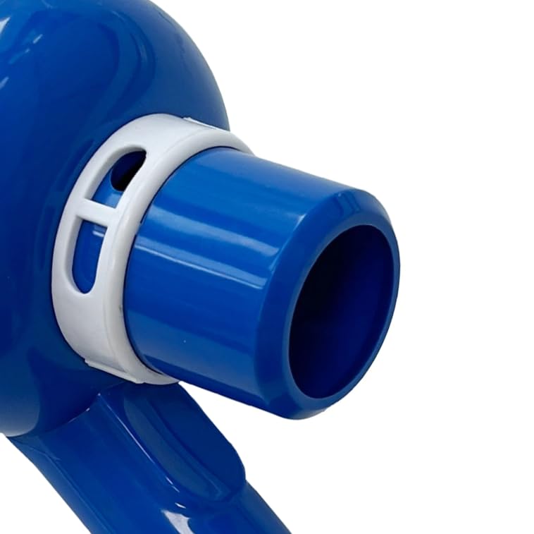 Poolzilla Corner Vacuum Brush with Adjustable Ring, Safe for Concrete and Vinyl, Connects to 1 1/2'' Hoses and 1 1/4'' Telescopic Poles, for Swimming Pools, Spas, Walls, Floors, Steps, and Corners - Image 4