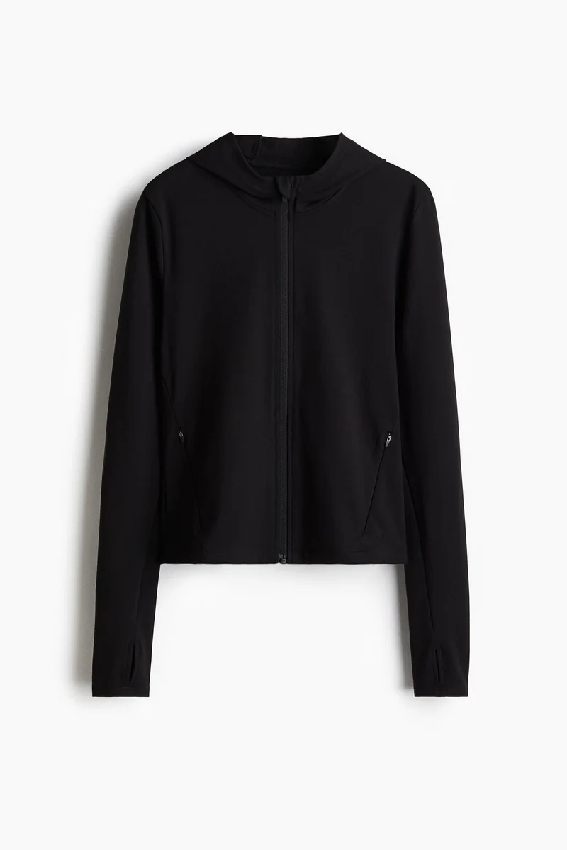 H&M Zip-through sports jacket with SoftMove™