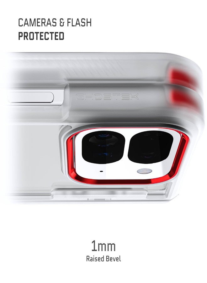 جوستك جراب Ghostek Covert Clear Pixel 9 Pro Fold مع حامل مدمج وحماية كاملة للمفصلة، ​​غطاء هاتف واقٍ مقاوم للصدمات مصمم لهاتف Google Pixel 9 Pro Fold 2024 (8 بوصة) (شفاف) - Image 3