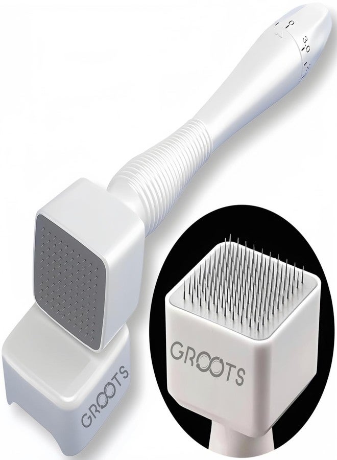 Groots Derma Hair Roller 540 Titanium Alloy Microneedling for Hair Regrowth | Beard Regrowth | Reduces Acne Scars | Rejuvenates Skin | Stimulates Hair Follicles for Men and Women (Stamp 0.5 to 3.0 MM) - Image 3