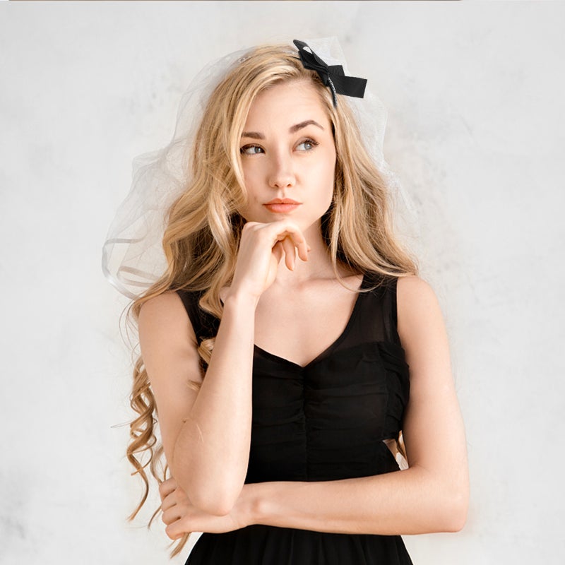 Elegant Rhinestone Tassel Headband Hairband Headdress Women Hair Jewelry - Image 4