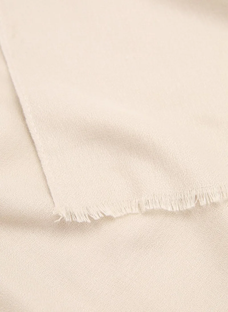 MANGO  Frayed edge scarf for Women | Best Price UAE