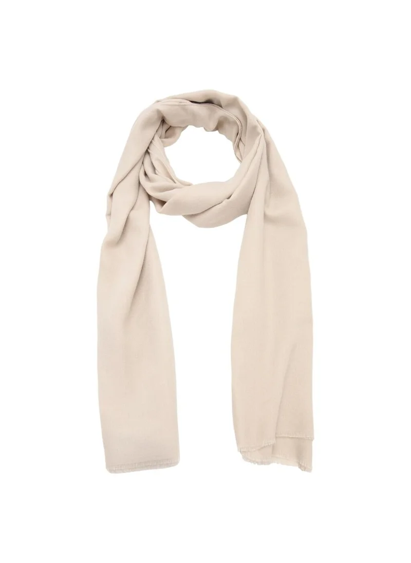 MANGO Frayed edge scarf