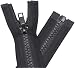 YaHoGa 2PCS 5 28 Inch Separating Jacket Zippers for Sewing Coats Jacket Zipper Replacement Black Plastic Zippers Bulk 28 2pc - Image 2