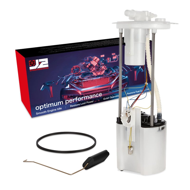 J2 Engineering Electric Fuel Pump Module Assembly Compatible with 0410 QX56  0515 Armada  0415 Titan J2FPM0122