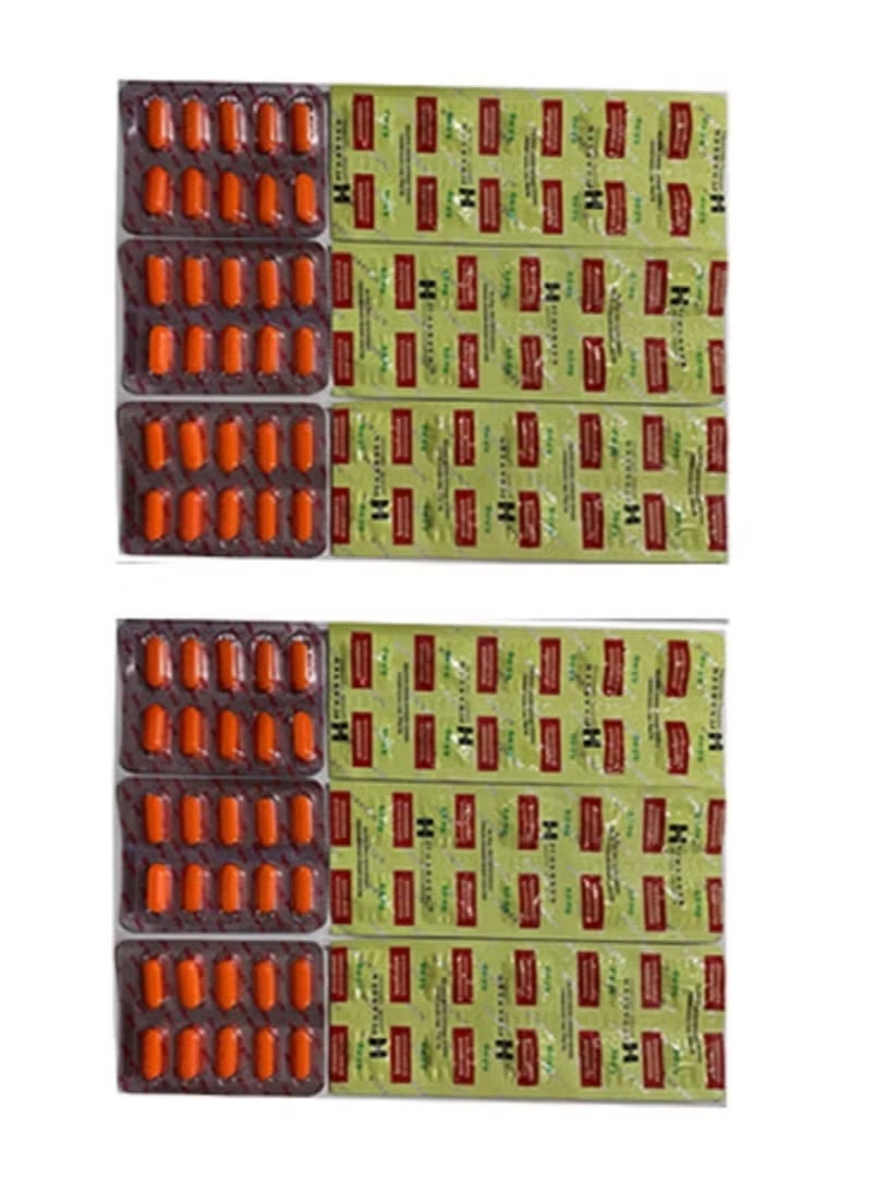 HARSEN 6 Supplement strips and 6 vitamin bars for weight gain