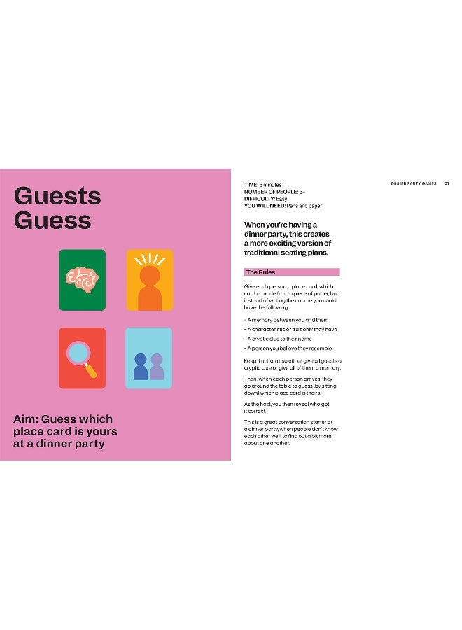 Hardie Grant Books (UK) Game On: Ice-breakers, Memory Games, Wordplay and Everything in Between