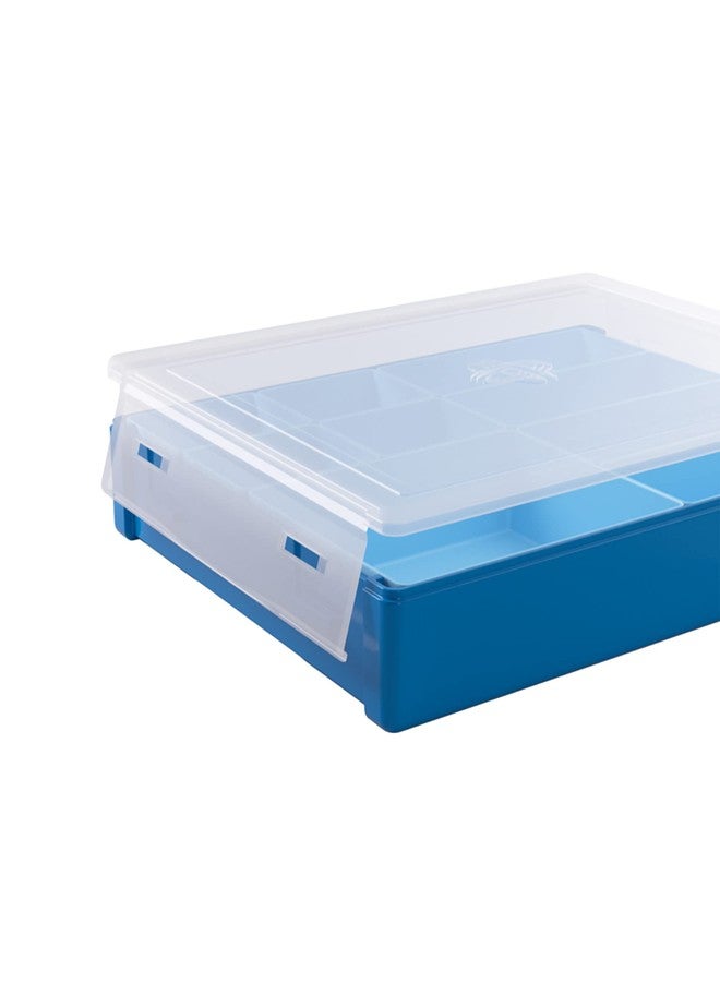 Asmodee Gamegenic Token Silo Convertible | Store & Organize Board Game Tokens | 9 Removable Trays in 3 Different Sizes | Stackable| Convenient Space-Saving Design | Blue Color | Made by Gamegenic (GGS22002ML) - Image 2