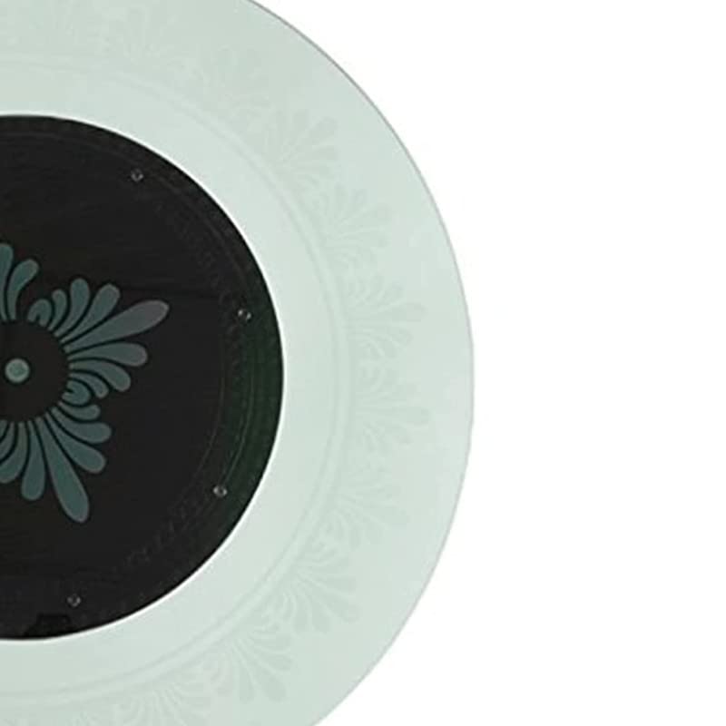 appeasy Revolving Toughened Glass Table Top Lazy Susan for Dining Table Organizer Flora 24 inch - Image 3